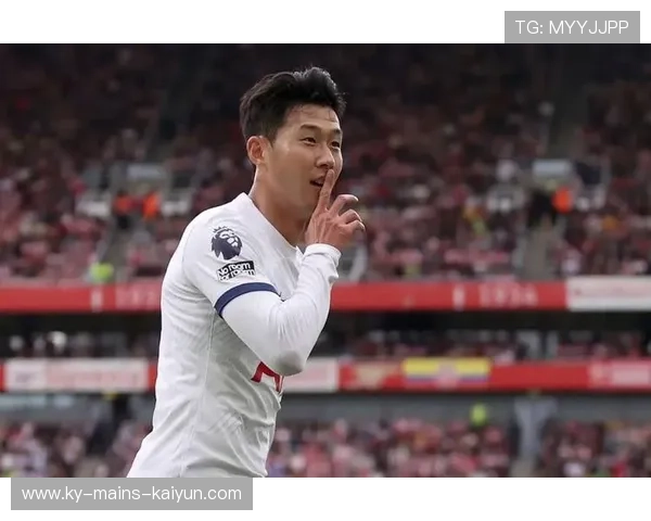 热刺孙兴慜中路推射完成全场最干净一脚击球